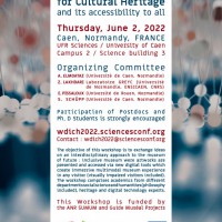 Greyc - Université de Caen | Conception affiche "Digital Imagery for Cultu...