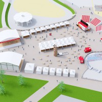 Village Sportif | Visualisation 3D pour l'évèneme...